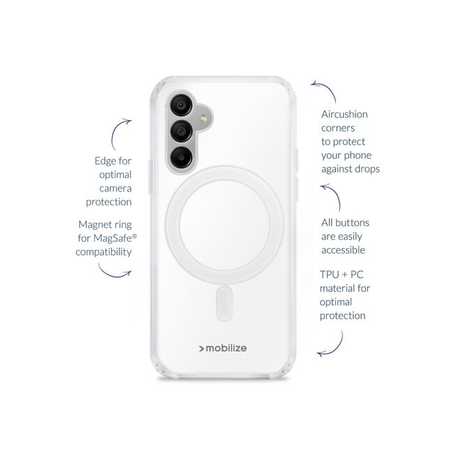 Mobilize Magsafe Compatible Naked Protection Case for Samsung Galaxy Z Flip6 Clear