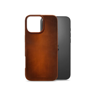 Mobilize Mobilize Magsafe Compatible Premium Leather Case Apple iPhone 16 Pro Max Burned Cognac