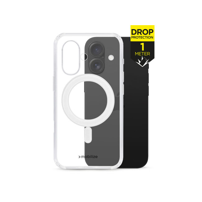 Mobilize Magsafe Compatible Naked Protection Case for Apple iPhone 16 Clear