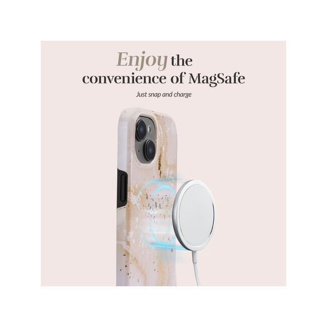 MIO Gold Marble Magsafe Compatible for iPhone 13 Pro
