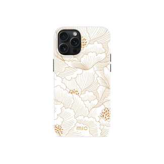 MIO by Mobilize MIO White Roses Magsafe Compatible for iPhone 15 Pro Max