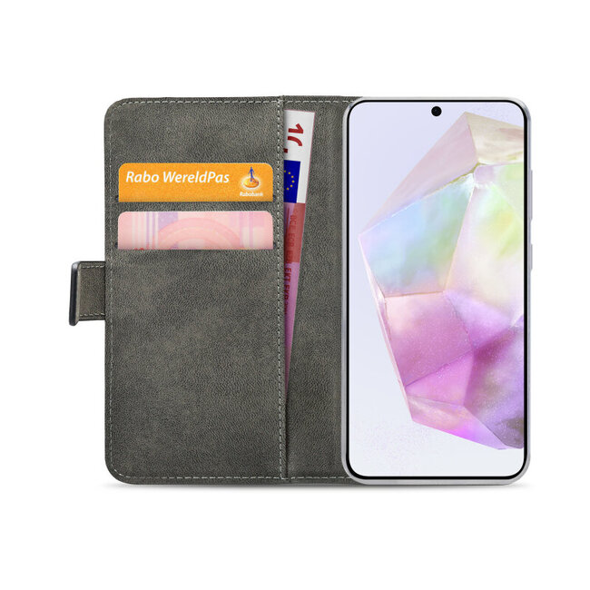 Mobilize Classic Gelly Wallet Book Case Samsung Galaxy A35 5G Black