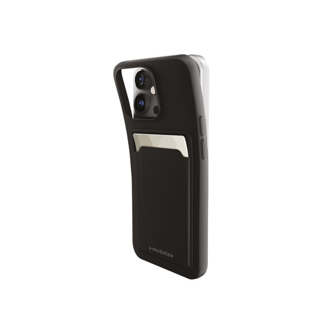 Mobilize Rubber Gelly Card Case Samsung Galaxy A55 5G Matt Black