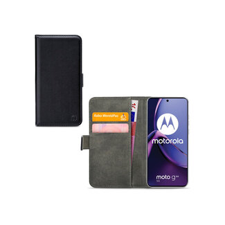 Mobilize Mobilize Classic Gelly Wallet Book Case Motorola Moto G84 Black