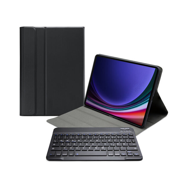 Mobilize Detachable Bluetooth Keyboard Case Samsung Galaxy Tab S9+/S9 FE+/S10+ 12.4 Black QWERTZ