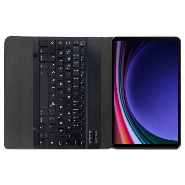 Mobilize Detachable Bluetooth Keyboard Case Samsung Galaxy Tab S9+/S9 FE+/S10+ 12.4 Black QWERTZ