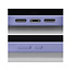 Mobilize Rubber Gelly Case Apple iPhone 15 Pro Max Pastel Purple