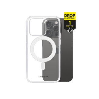 Mobilize Mobilize Magsafe Compatible Naked Protection Case for Apple iPhone 15 Pro Clear