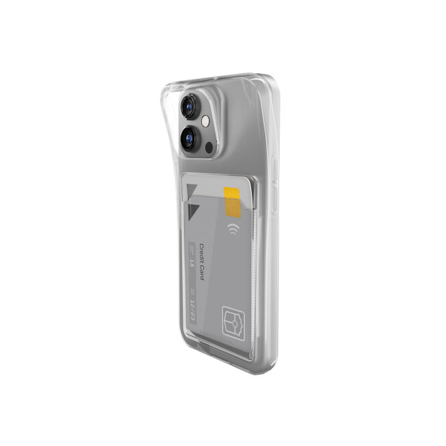 Mobilize Gelly Card Case Apple iPhone 14 Pro Clear