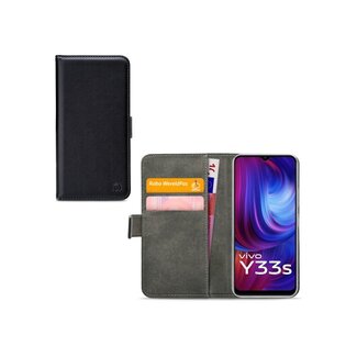 Mobilize Mobilize Classic Gelly Wallet Book Case vivo Y33s Black