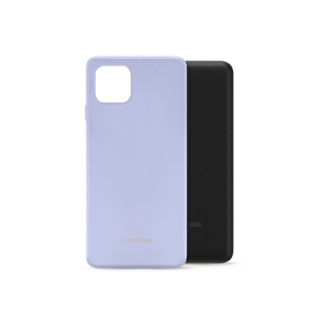 Mobilize Rubber Gelly Case Samsung Galaxy A03 Pastel Purple