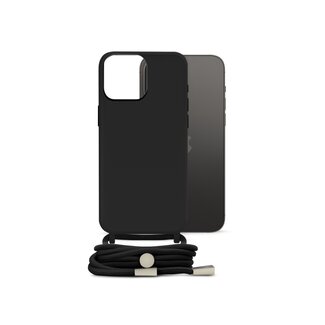 Mobilize Mobilize Lanyard Gelly Case for Apple iPhone 14 Pro Max Black