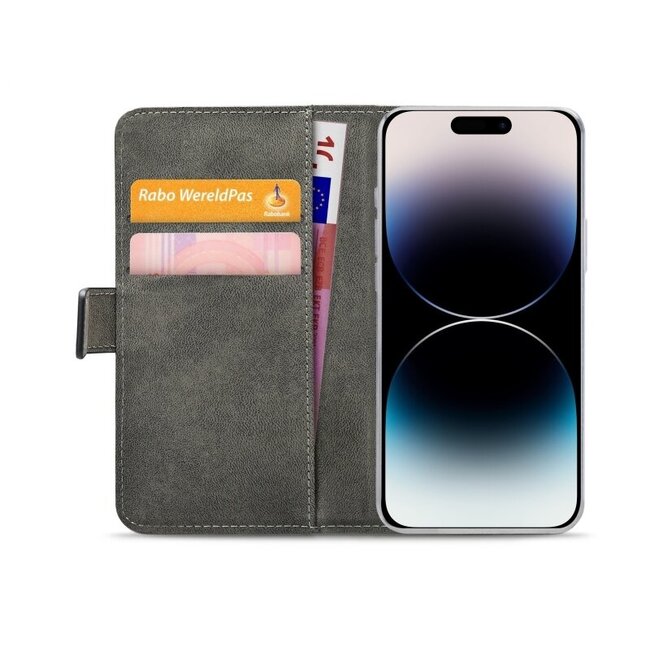 Mobilize Classic Gelly Wallet Book Case Apple iPhone 14 Pro Black