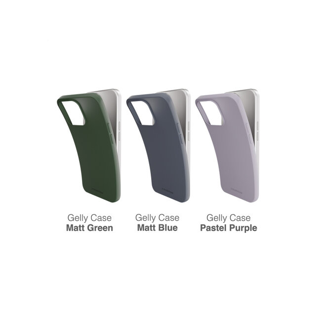 Mobilize Rubber Gelly Case Samsung Galaxy S22 5G Matt Green