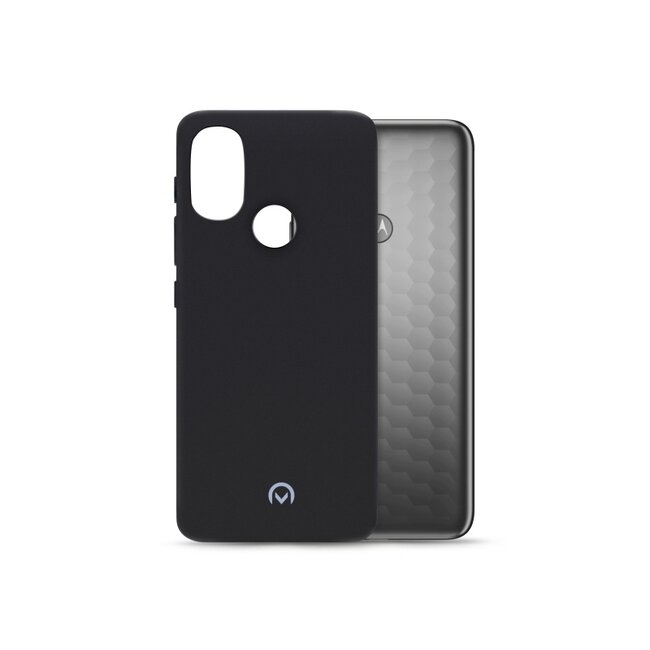 Mobilize Rubber Gelly Case Motorola Moto E20 Matt Black