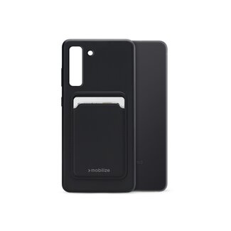 Mobilize Mobilize Rubber Gelly Card Case Samsung Galaxy S20 FE Matt Black