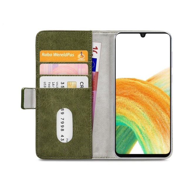 Mobilize Elite Gelly Wallet Book Case Samsung Galaxy A33 5G Green