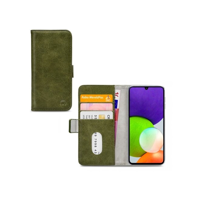 Mobilize Elite Gelly Wallet Book Case Samsung Galaxy A22 4G Green