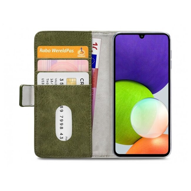 Mobilize Elite Gelly Wallet Book Case Samsung Galaxy A22 4G Green