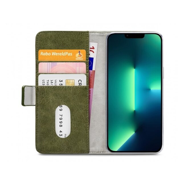 Mobilize Elite Gelly Wallet Book Case Apple iPhone 13 Pro Max Green