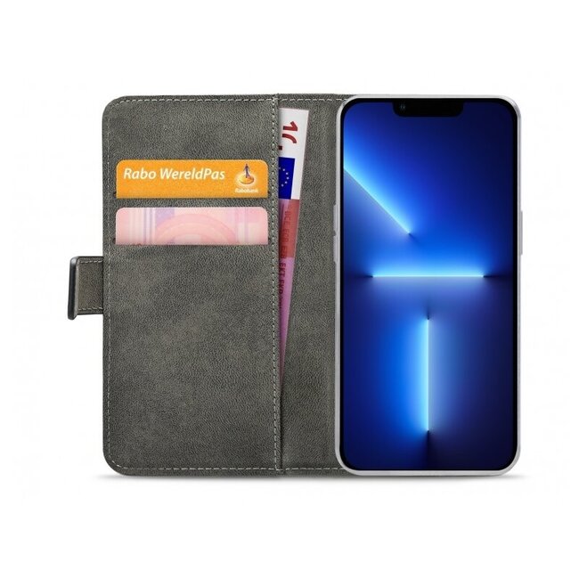 Mobilize Classic Gelly Wallet Book Case Apple iPhone 13 Pro Black