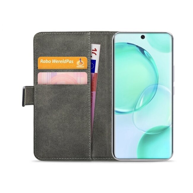 Mobilize Classic Gelly Wallet Book Case Honor 50 Pro Black