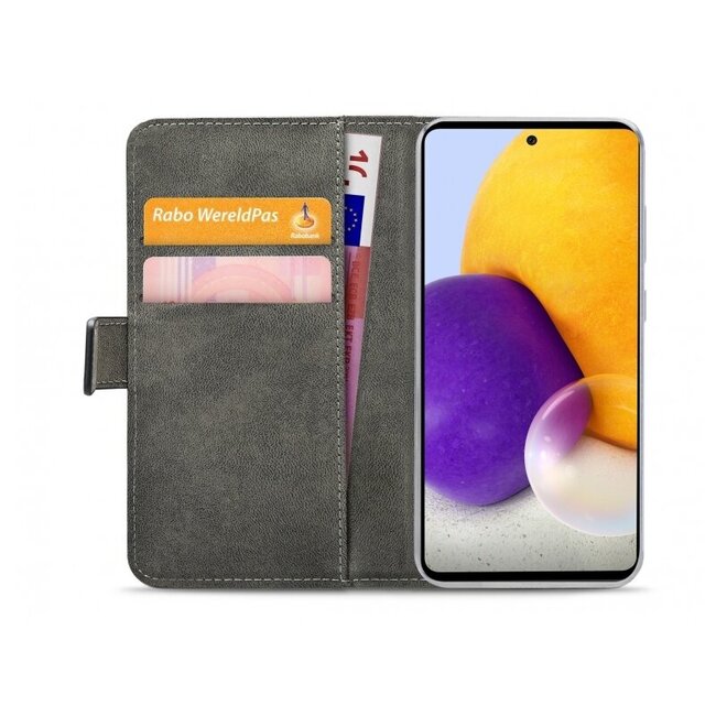 Mobilize Classic Gelly Wallet Book Case Samsung Galaxy A72 4G Black