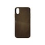 Senza Desire Leather Cover with Card Slot Apple iPhone X/Xs Burned Olive