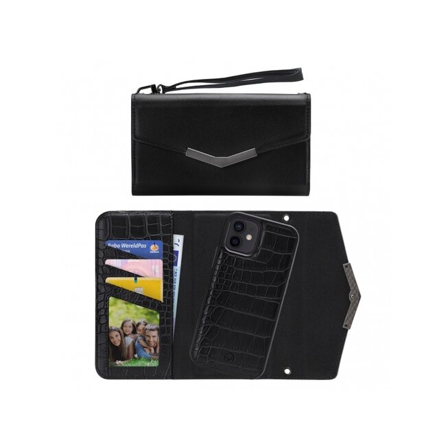 Mobilize 2in1 Elegant Magnet Clutch Apple iPhone 12/12 Pro Black Croco