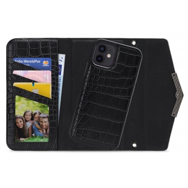 Mobilize 2in1 Elegant Magnet Clutch Apple iPhone 12/12 Pro Black Croco