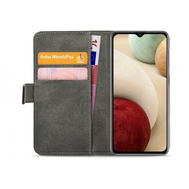 Mobilize Classic Gelly Wallet Book Case Samsung Galaxy A12/M12 Black