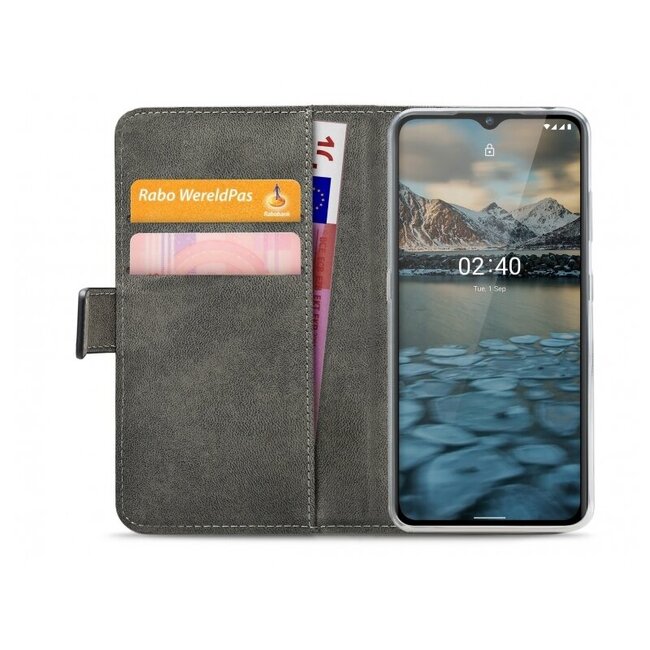 Mobilize Classic Gelly Wallet Book Case Nokia 2.4 Black