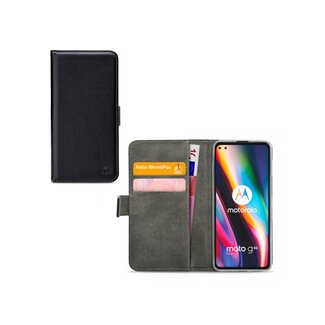 Mobilize Mobilize Classic Gelly Wallet Book Case Motorola Moto G 5G Plus Black