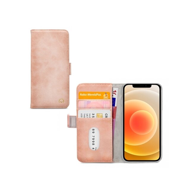 Mobilize Elite Gelly Wallet Book Case Apple iPhone 12/12 Pro Soft Pink