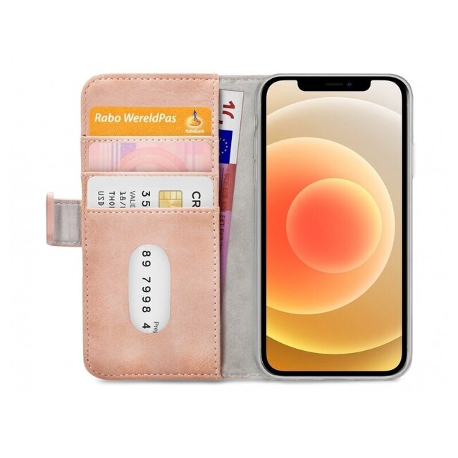 Mobilize Elite Gelly Wallet Book Case Apple iPhone 12/12 Pro Soft Pink