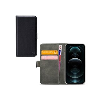 Mobilize Mobilize Classic Gelly Wallet Book Case Apple iPhone 12 Pro Max Black