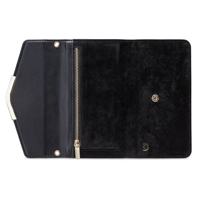 Mobilize 2in1 Gelly Velvet Clutch for Apple iPhone 12/12 Pro Deep Black