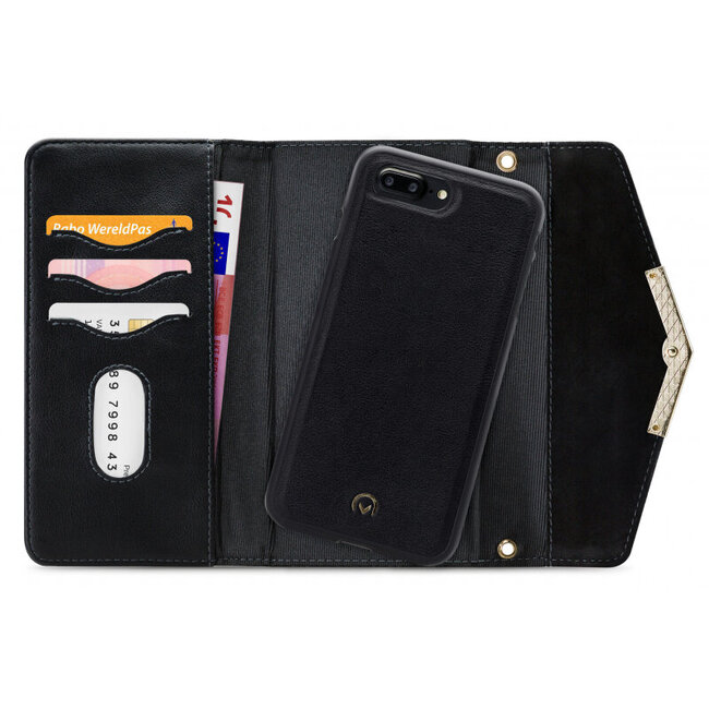 Mobilize 2in1 Gelly Velvet Clutch for Apple iPhone 6 Plus/6S Plus/7 Plus/8 Plus Deep Black