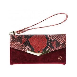 Mobilize Mobilize 2in1 Gelly Velvet Clutch for Samsung Galaxy A40 Red Snake