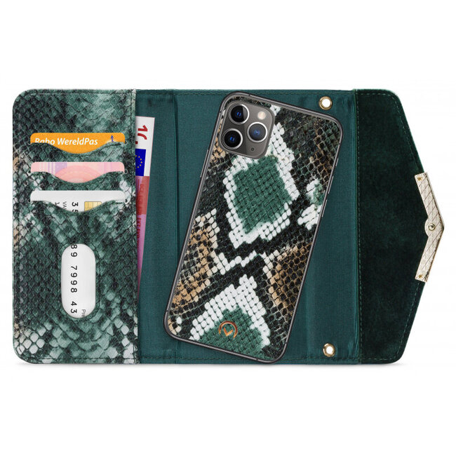 Mobilize 2in1 Gelly Velvet Clutch for Apple iPhone 11 Pro Max Green Snake