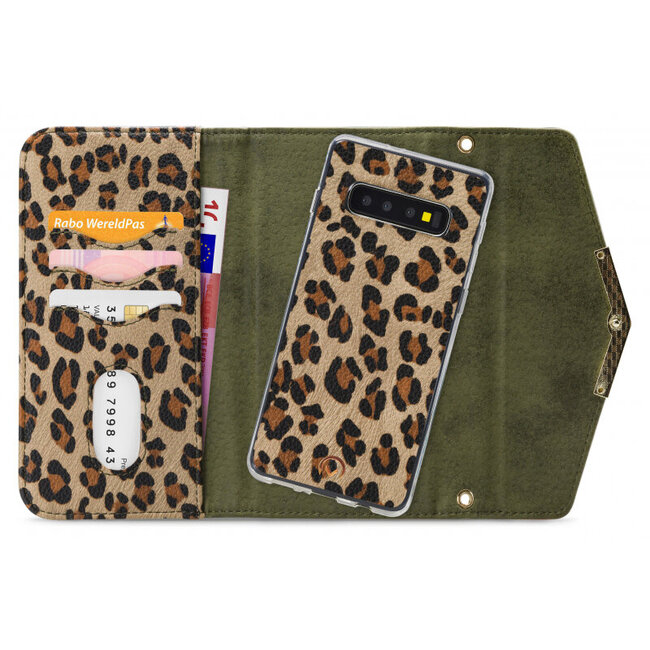 Mobilize 2in1 Gelly Clutch for Samsung Galaxy S10 Green Leopard