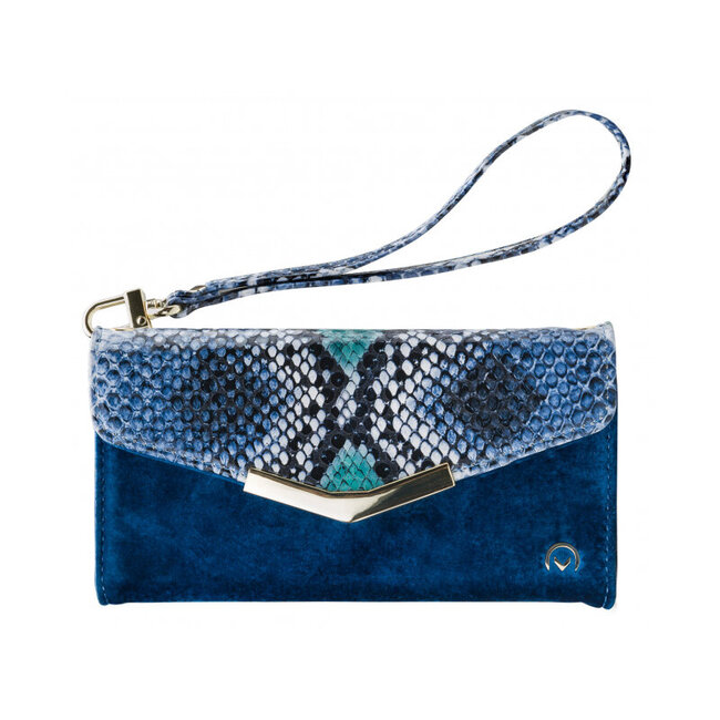 Mobilize 2in1 Gelly Velvet Clutch for Samsung Galaxy S8 Royal Blue Snake