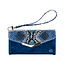 Mobilize 2in1 Gelly Velvet Clutch for Samsung Galaxy S8 Royal Blue Snake