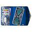 Mobilize 2in1 Gelly Velvet Clutch for Apple iPhone 6/6S/7/8/SE (2020/2022) Royal Blue Snake