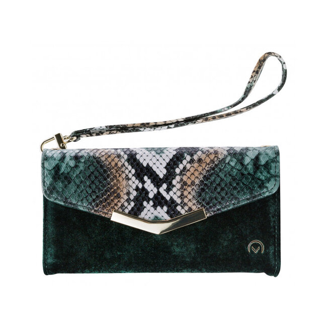 Mobilize 2in1 Gelly Velvet Clutch for Samsung Galaxy A20e Green Snake