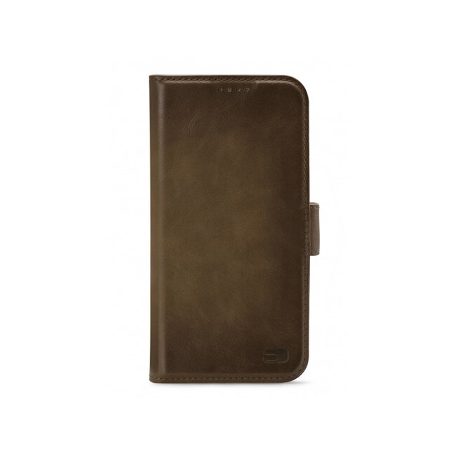 Senza Desire Leather Wallet Apple iPhone 11 Pro Burned Olive