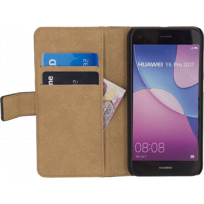 Mobilize Classic Wallet Book Case Huawei Y6 Pro 2017 Black