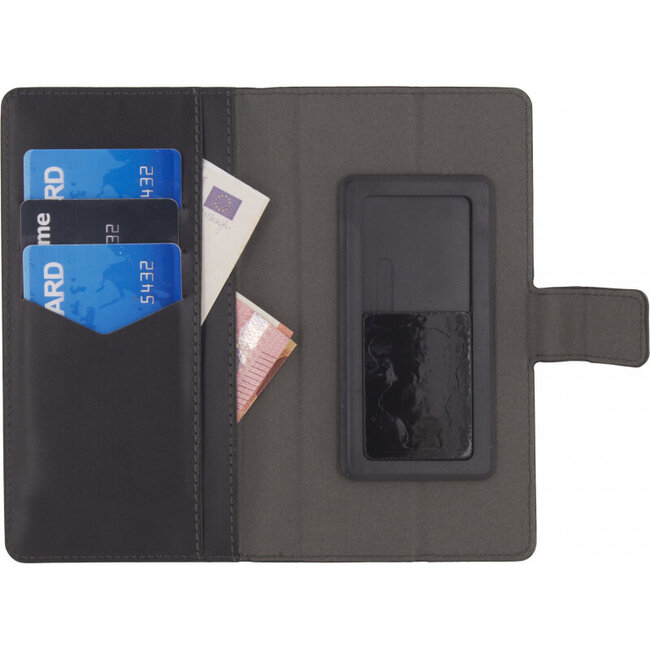 Mobilize Classic Universal Wallet Book Case XL Black