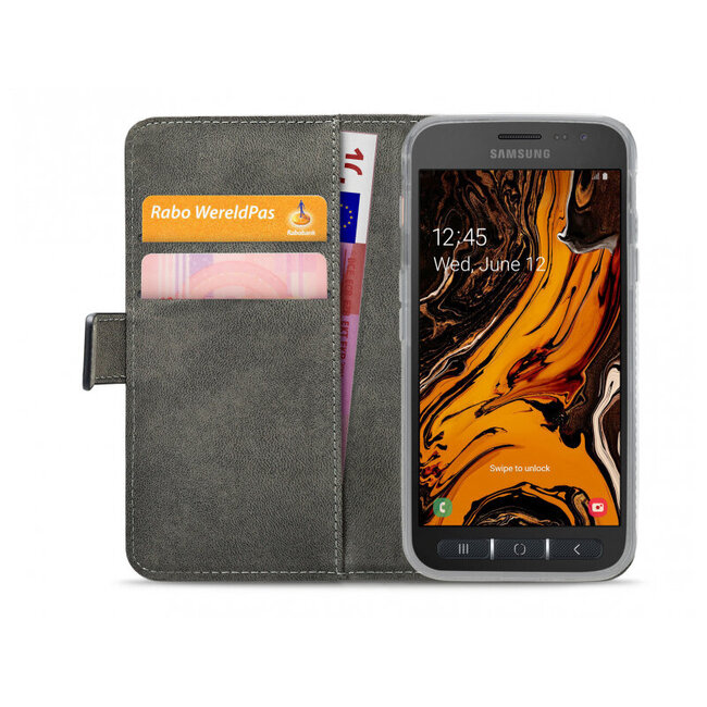 Mobilize Classic Gelly Wallet Book Case Samsung Galaxy Xcover 4/4s Black