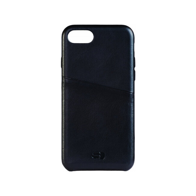 Senza Pure Leather Cover with Card Slot Apple iPhone 7/8/SE (2020/2022) Deep Black